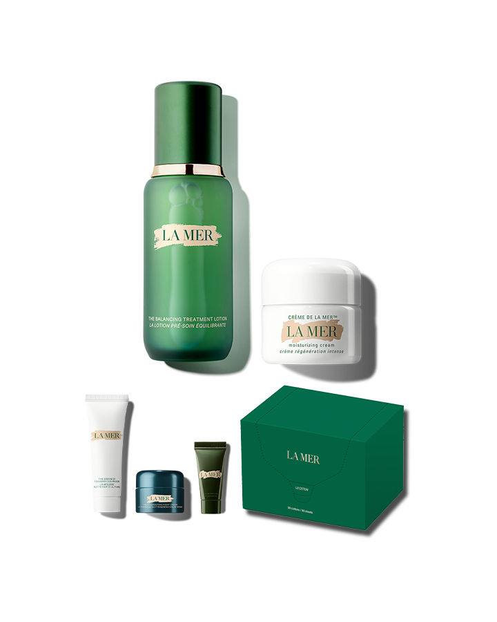 THE BALANCING REGIMEN SET - The NEW BALANCING TREATMENT LOTION 150 ML & CRÈME DE LA MER 15 ML